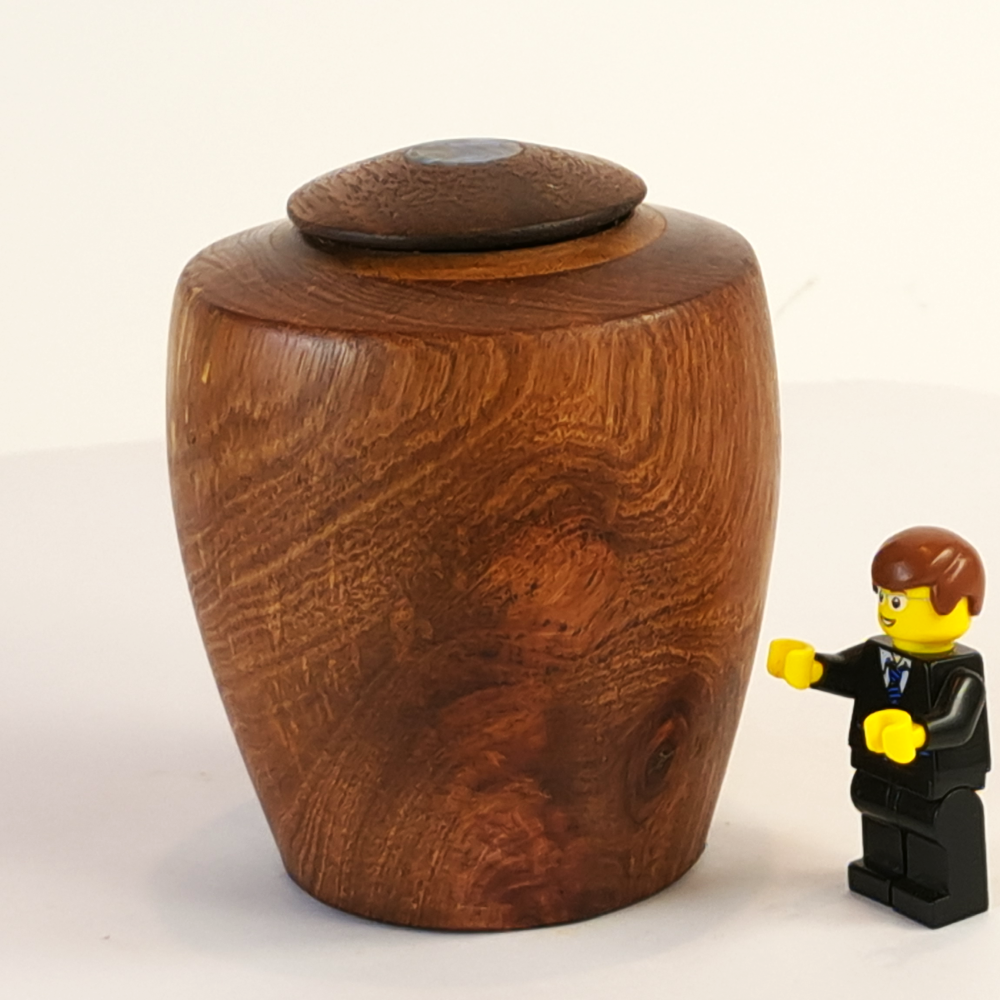Display/Keepsake Mini- Pohutukawa/Walnut/Paua 2502022
