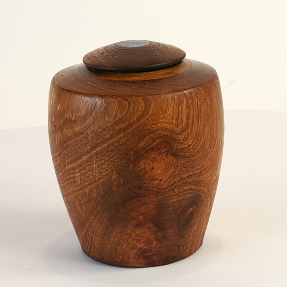 Display/Keepsake Mini- Pohutukawa/Walnut/Paua 2502022