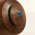 Load image into Gallery viewer, Display/Keepsake Mini- Pohutukawa/Walnut/Paua 2502022
