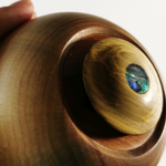 Load image into Gallery viewer, Display/Keepsake Mini- Manaia Kauri/Kahikatea/Paua #2502039
