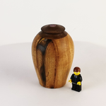 Load image into Gallery viewer, Display/Keepsake Mini- Taraire/Walnut/Paua #2502041
